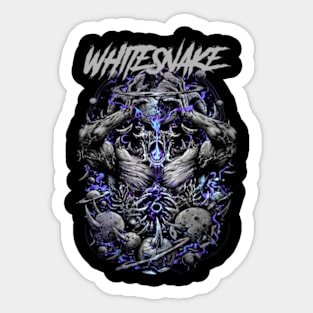 WHITESNAKE BAND DESIGN Sticker